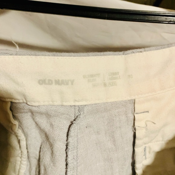 Light Grey Linen Old Navy Sz 36 Men’s shorts - Picture 4 of 4